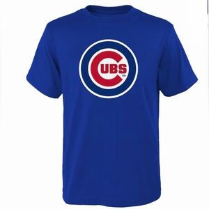 Chicago Cubs Fanatics T-Shirt XL Blue MLB Logo Tee